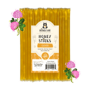 The Honey Jar - Pure American Clover Honey Sticks - 20 Count Package