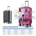 thumbnail image 4 of Yiaed Flower Field Cow Print Travel Luggage Cover Suitcase Protector Fits 18-32 Inch Luggage Wheel Covers Patterned Elastic Luggage Anti-scratch（No luggage）-X-Large, 4 of 5