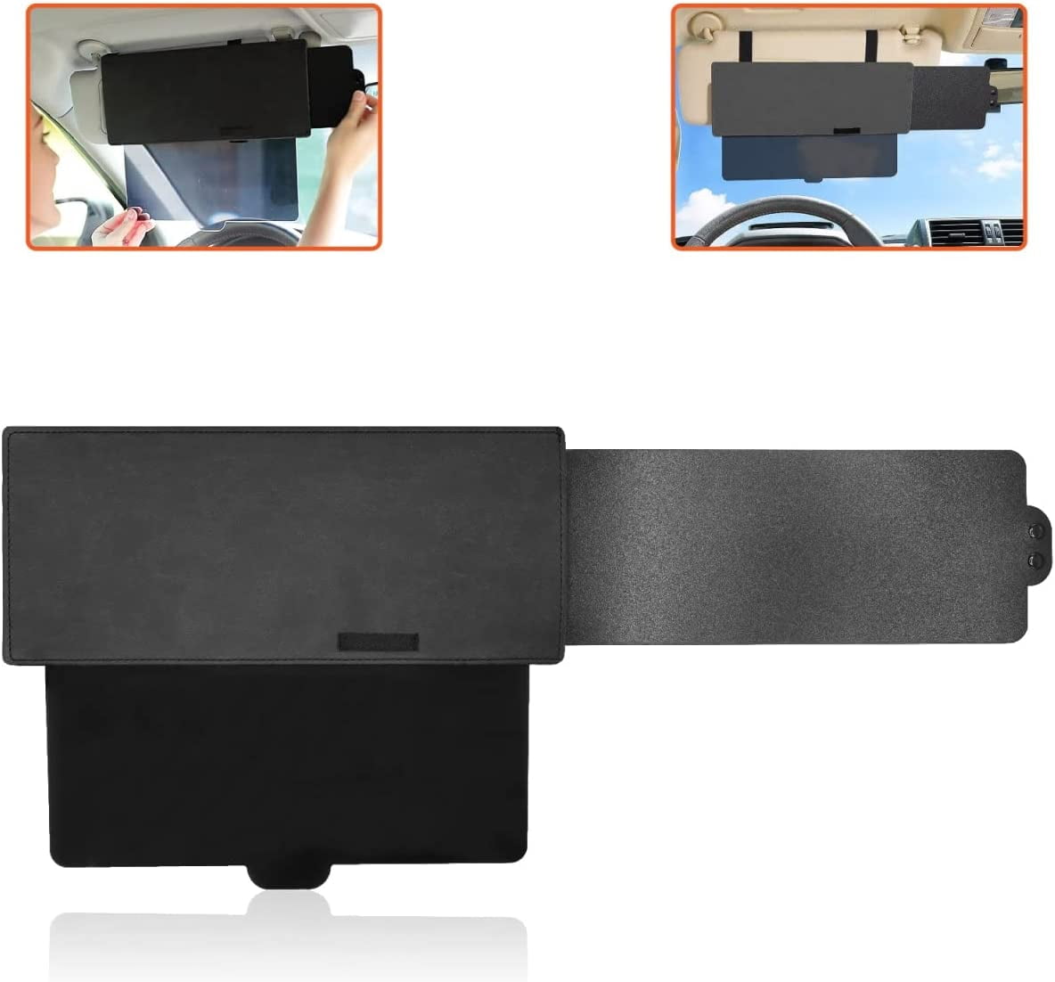 UBRAVE Car Sun Visor Extension, Sun Visor Extender For Car, Anti