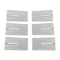 thumbnail image 3 of Danco 6-Pack White Rectangle Toilet Plastic Shim Wedges, 1.94" Length x 1.15" Width (88523), 3 of 11