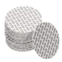 Uxcell 110Pack Foam Lid Liner, 68mm/2.68" PS Foam Resistant Tamper Pressure Sensitive Seal for Bottle Cap Liners Seals
