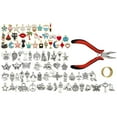 thumbnail image 1 of 300pcs Bracelet Making Kit DIY Bangle Making Supply Charm Tool Exquisite Jewelry Craft Making Set with Beautiful Gift Box for Girl Lover Wife, 1 of 8