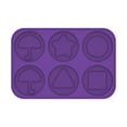 thumbnail image 1 of Molde para fondant - 5/6 cavidades Moldes para juegos de dulces Moldes de silicona para velas de jabón Tmvgtek suministros de cocina, 1 of 9