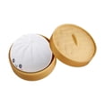 thumbnail image 2 of Juguete sensorial antiestrés con forma de bola de masa hervida, divertido y novedoso, bollo relleno al vapor para apretar. Blanco, 2 of 8