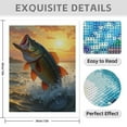 thumbnail image 3 of Diamond Art Kits for Adults - Cool Bass Print No.9 5D Frameless Dimond Painting Kit for Adults Beginner, Round Diamond Kits for Home Wall Decor, Gift for Women, 3 of 7