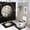style-734, variant on 4 Piece Decor Shower Curtains Sets Bathroom Sets with Shower Curtain And Rugs 4 Piece White Volleyball Waterproof Durable Bathroom Decor Shower Sports Series for Bathtub Decor
