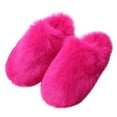 thumbnail image 4 of Bkhluea Slipper House Slippers for Women Men Plush Warm Fuzzy Slippers Flyffy Bedroom Shoes Indoor Slip On, 4 of 4