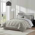 thumbnail image 2 of Nestl Queen Size Comforter Set 9 Piece Reversible Comforter Set Queen Bed in a Bag Queen All Season, Queen Bed In A Bag With 2 Memory Foam Pillows&nbsp;, 2 of 7