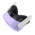 thumbnail image 3 of Fashion Purple Silicone Protective Kit for Meta Quest 3S Headset, 3 of 4