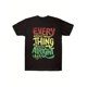 thumbnail image 2 of Summer Short Sleeve Pattern Printed T-shirt Versatile Men's Inner Bottoming Shirt Short Sleeve Tee For Adult, Men, Women, Teen, Teenager, Adolescent, Youth, 2 of 6