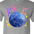 thumbnail image 4 of Inktastic Gemini Constellation Zodiac Sign Illustration T-Shirt, 4 of 5