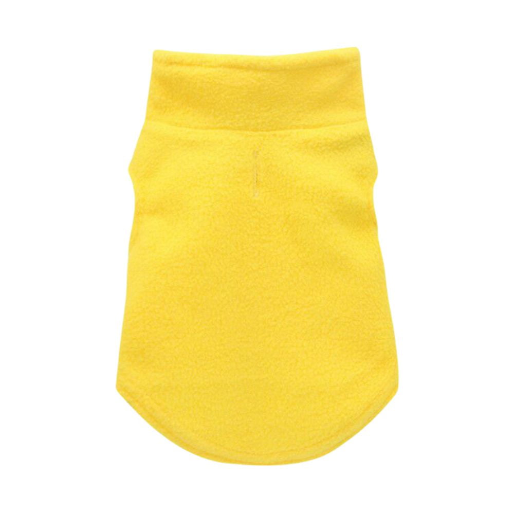Stretch Fleece Vest Dog Sweater, Warm Pullover Fleece Dog Jacket, Dog