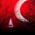thumbnail image 5 of Less Than 5 Party Light-up Decoration Halloween Hat Witch Hat Scene Layout LED Lights String Hat Party Witch Hat, 5 of 5