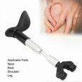 thumbnail image 3 of Spinal Adjusting Tool T Shape 4 Heads Manual Chiropractic Adjustment Kit Deep Tissue Shiatsu Massage Tool Trigger Point Massager, 3 of 5