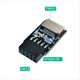 thumbnail image 3 of Adaptador USB 2.0 de 9 Pines A TYPE-E Cabecera del Panel Frontal USB 2.0 de 9 Pines A Adaptador Interno Tipo e con LED de AlimentacióN de 5 V, 3 of 5