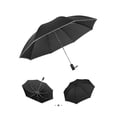 thumbnail image 1 of Automatic Reverse Folding Umbrella with Reflective Strips for Business and Weather, 1 of 2