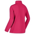 thumbnail image 3 of Regatta Great Outdoors - Forro polar con cremallera 1/4 modelo Sweetheart para mujer (Rosa Baya), 3 of 3