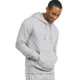 thumbnail image 3 of Men's Lightweight Fleece Pullover Hoodie / Sweatshirt, Heather Grey S, 1 Pack, 3 of 4
