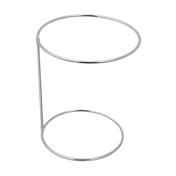 Naiovety Soporte fácil de plata del tenedor de la bolsa de basura de la instalación hecho con acero inoxidable fácil de desmontar Cocina y Comedor Tipo 2
