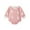 Pink, variant on Staki Baby Girl Fall Romper Long Sleeve Onsies for Baby Girls' Bodysuits Newborn Infant Ribbed Fall Baby Girl Romper Undershirt(Pink,0-3 Months)