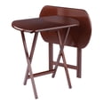 thumbnail image 1 of Corbett Ensemble de 2 Grandes Tables à Collation Fini Noyer, 1 of 12
