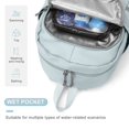 thumbnail image 4 of Bolsa de gimnasio Coofay, pequeña, impermeable y ligera para mujer, 4 of 8