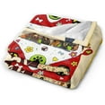 thumbnail image 3 of Dachshund Throw Blanket Ultra Soft Cozy Plush Weiner Sausage Dog Flannel Fleece Blankets Lightweight Fuzzy Warm Party Blanket Dachshund Lovers Gifts for Bed Couch Sofa Women Adults 50"x40", 3 of 6