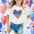 thumbnail image 2 of MAIHAN 250 Anniversary Usa Shirt Freedom 250th Anniversary Shirt Summer America Patriotic Tee Tops 1776-2026 Tshirt Kids Tops for Girls Trendy Summer, 2 of 4