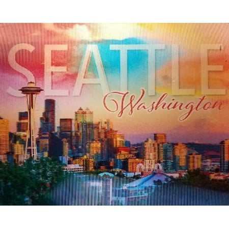 

Seattle Washington 3D Fridge Magnet