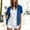 Sky Blue women short sleeve hoodie a1, variant on thefmos Women Summer Fall Short Sleeve Hooded Zip Open Front Casual Basic Solid Trendy Tops Hoodie Casual Sweatshirt Jacket, Sky Blue 2XL