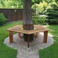 thumbnail image 7 of All Things Cedar 5-Sided Tree Bench, 7 of 7