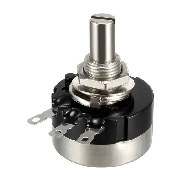500R Ohm Variable Resistors Single Turn Rotary Carbon Potentiometer