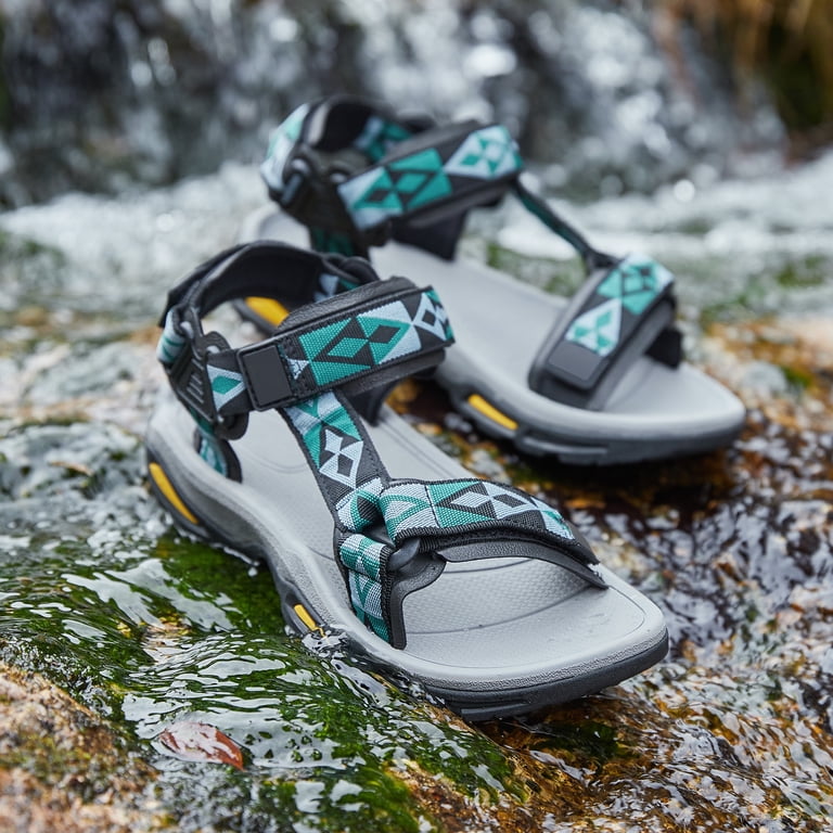OutPro Mens Hiking Sandals Open Toe Walking Sandals Fashion 