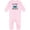 AD-Pink, variant on Baltimore Maryland Vacation Blue Crab Baby Romper Coveralls