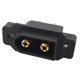 thumbnail image 5 of 6Pcs Black XT60EW-M XT60 Male Plug Connector Screw Fixed Plate Panel Mount XT60EW Connector for RC L, 5 of 5