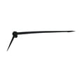 thumbnail image 5 of Renovators Supply Black Spear Tip Strap Pintle Hinge 16 in. L Diamond Etch Style Wrought Iron Lift Off Pin Hinges for Doors Antique Pintle Gate Hinges w/Hardware, 5 of 9