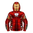 thumbnail image 3 of Sudadera con capucha de superhéroe Spiderman de Los Vengadores para niños, sudadera con cremallera 3D de Miles Morales, chaqueta de Iron Man, disfraz de Cosplay de Anime para niños y niñas, 3 of 5