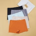 thumbnail image 2 of Bragas de mujer de seda de hielo, pantalones de seguridad sin costuras, boxers anti-luz, leggings de verano, boxers de cintura para mujer, 2 of 6