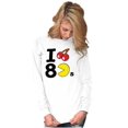 thumbnail image 4 of PACMAN I Love the 80s Cherry Fruit Long Sleeve TShirt Men Women Brisco Brands M, 4 of 6