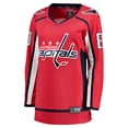 thumbnail image 2 of Women's Fanatics Pierre-Luc Dubois Red Washington Capitals Home Premier Breakaway Player Jersey, 2 of 3