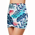 thumbnail image 4 of Women Bikini Bottom Tankini Swim Skirt Short Hulip Hem Beach Skrit, 4 of 4