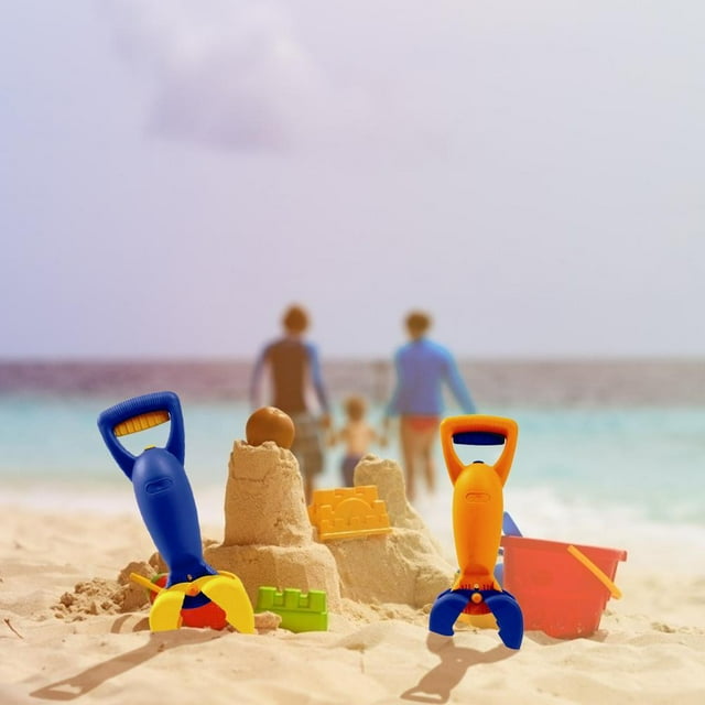 Excavadora de arena manual, juguete para arena, excavadora de arena manual, pala para recoger arena, excavadora manual para niños para playa y arenero
