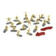 thumbnail image 3 of Kit de 20 modelos de soldados a escala 1:35, minibúnker para zona de juegos y arenero. Amarillo, 3 of 9