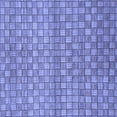 thumbnail image 1 of Ahgly Company Indoor Square Abstract Blue Modern Area Rugs, 8' Square, 1 of 4