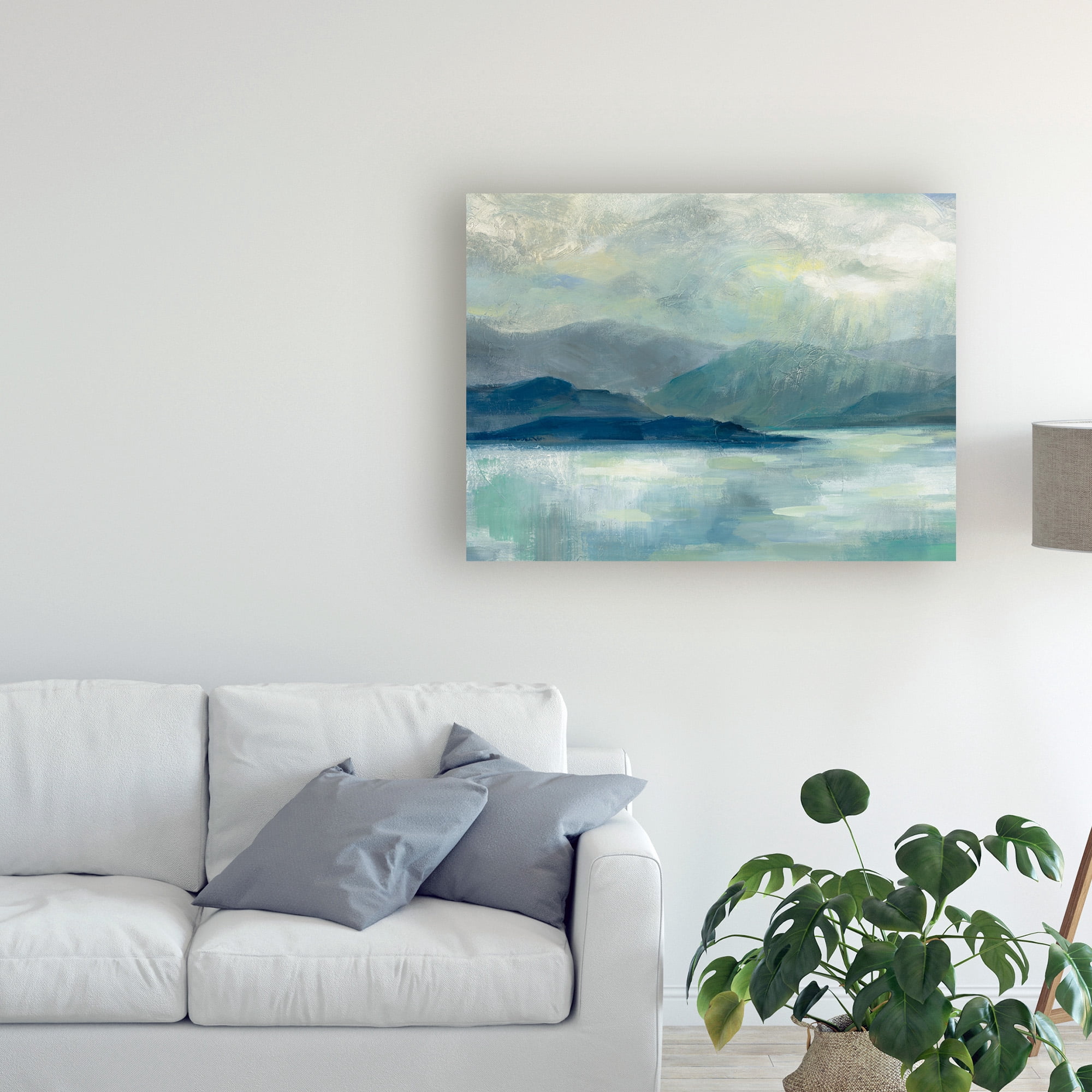 Trademark Fine Art 'Early Sunrise Crop' Canvas Art by Silvia Vassileva