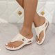 thumbnail image 1 of MKLEKYY Sandalias de Mujer de Moda para Mujer, Sandalias Con Suela Gruesa Hueca, Elegantes, Cerradas, Cómodas, para Verano, 1 of 4