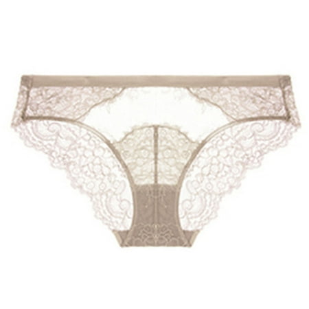 MuZeFu Underwear for Women Briefs Women s Comfortable Temperament Fashion Lace Oversized Lace Patchwork Underwear