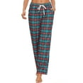 thumbnail image 5 of BZGTZT Women Plaid Pajama Pants Comfy Soft Lounge Pants Sleep Pj Bottoms Jogger Trousers with Pockets Drawstring, 5 of 7
