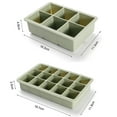 thumbnail image 7 of Cheers.US Silicone Ice Cube Trays -6/15 Grids Square Cubes per Tray Ideal for Whiskey, Cocktails, Soups, Baby Food and Frozen Treats - Flexible and BPA Free, 7 of 7
