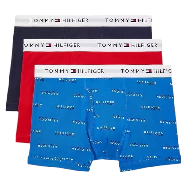 Bóxer Trunks Tommy Hilfiger 3 Pack De Algodón